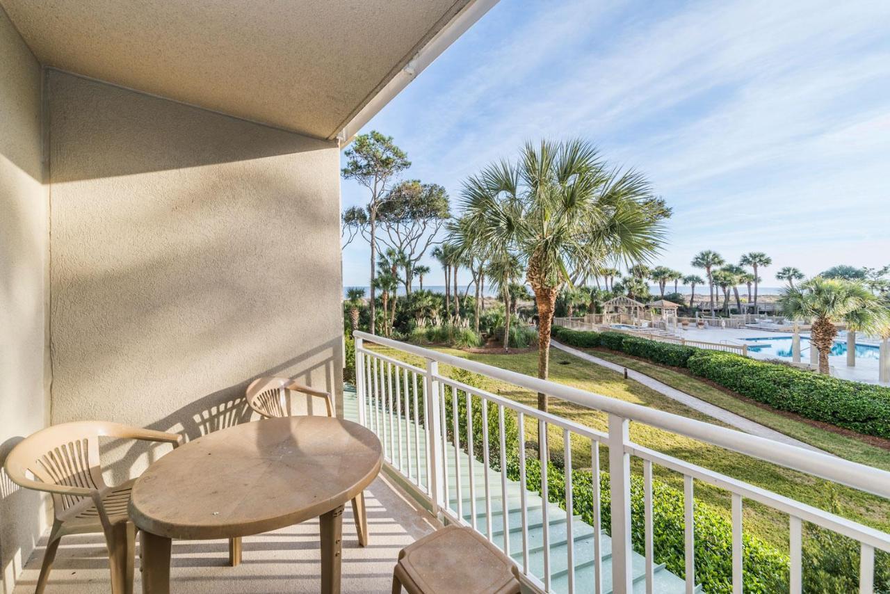 Hampton 6107, 2 Bedroom, Sleeps 6, Large Pool, Oceanfront View Hilton Head Island Exterior foto